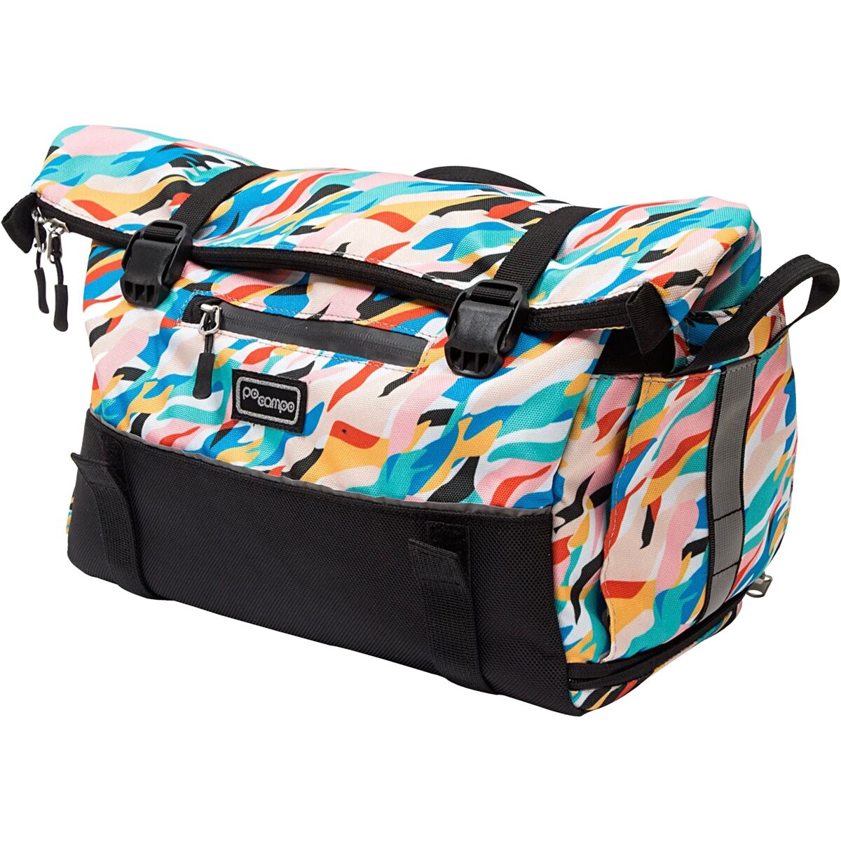 Po Campo Po Campo Vernon Bike Trunk Bag Waves, One Size