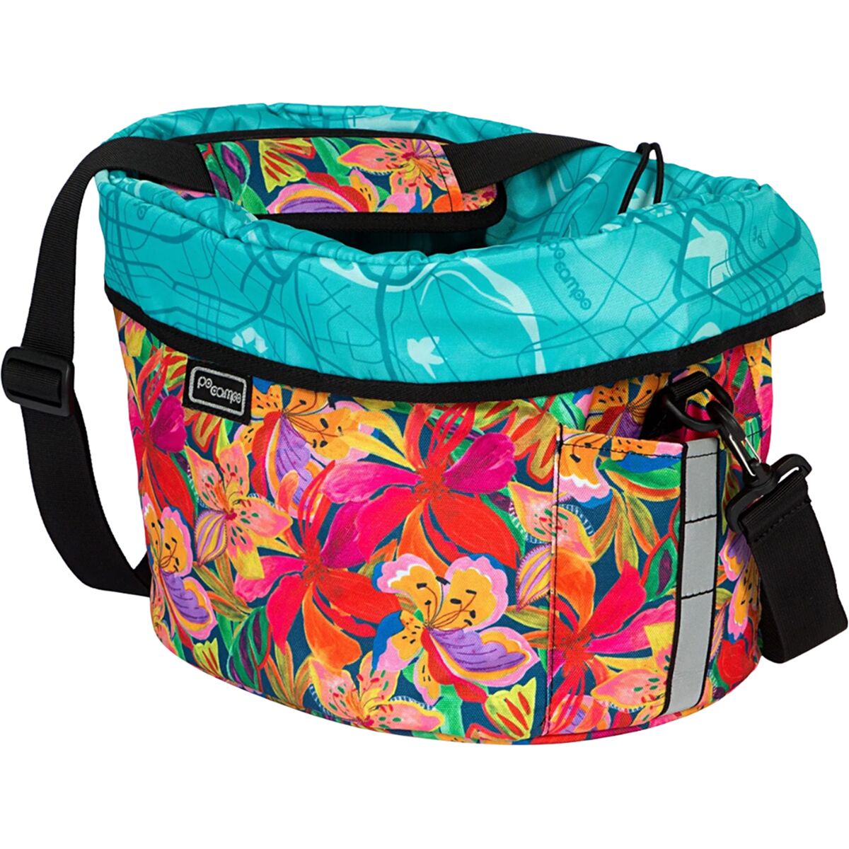 Po Campo Pinellas Bike Basket Tropical Nights, One Size