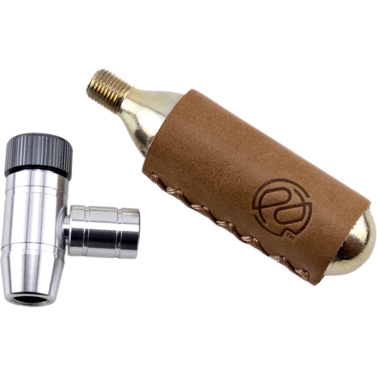 Portland Design Works Shiny Object CO2 Inflator + Leather Sleeve & Cartridge One Color, One Size