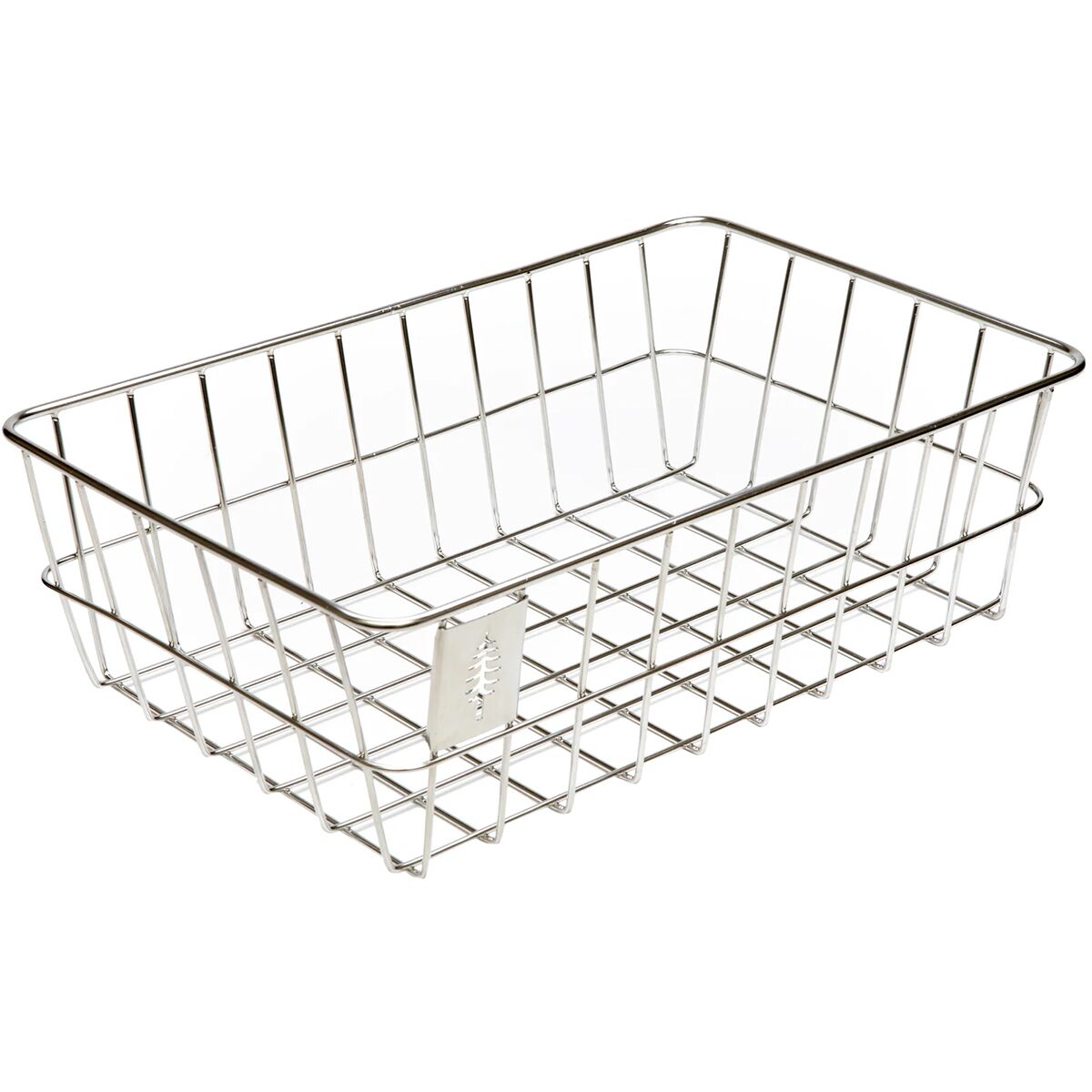 Portland Design Works Portland Design Works Timber to Town: ZigZag Basket Silver, M