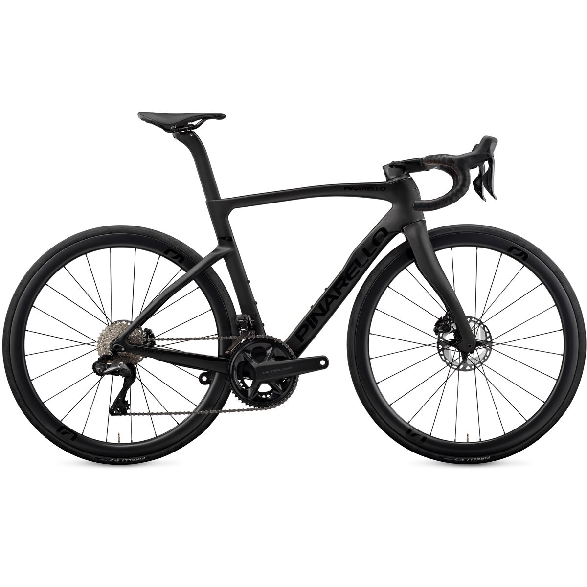 Pinarello F7 Ultegra Di2 Carbon Wheel Road Bike Razor Black, 57.5cm -  D1648170163-00017