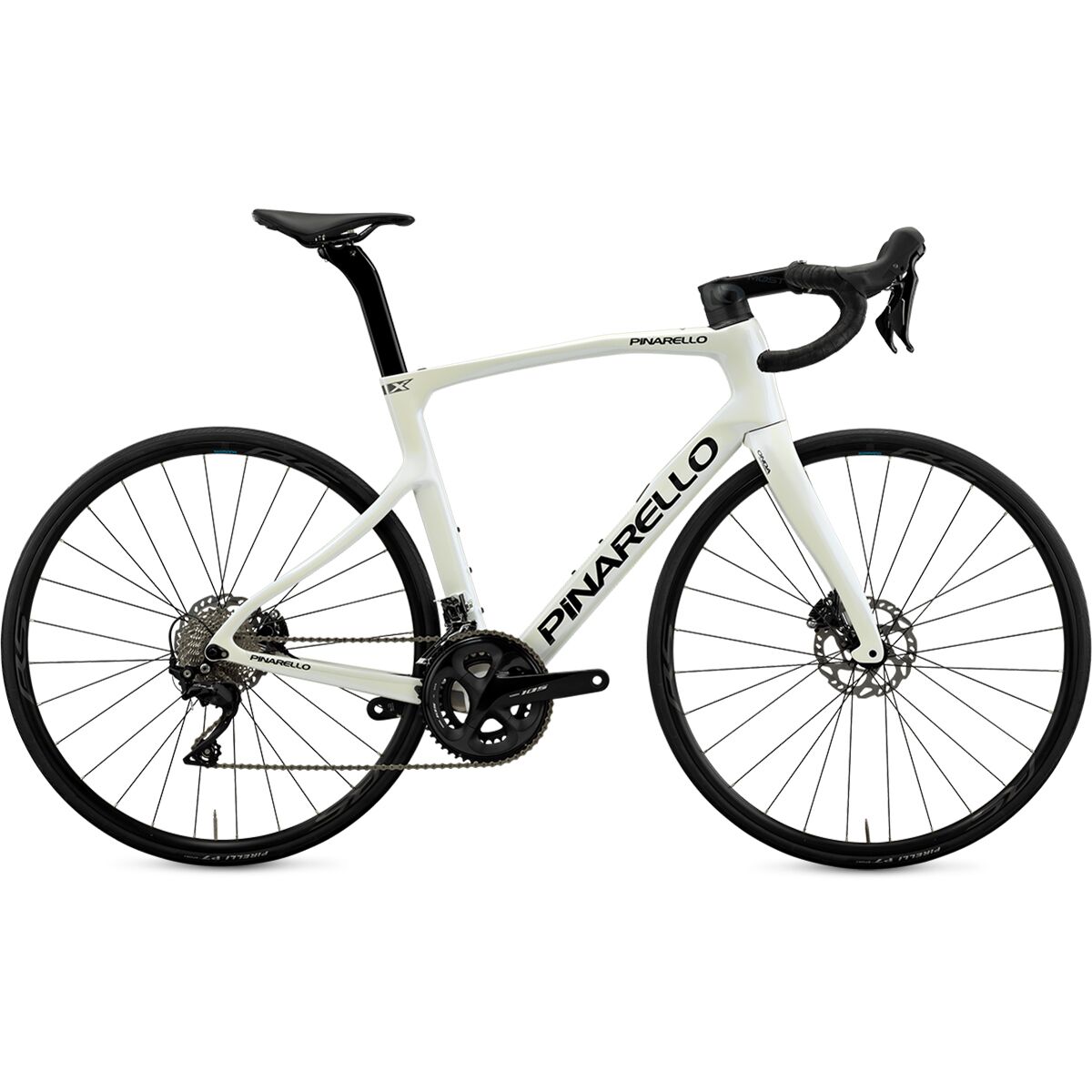 Pinarello X1 105 Road Bike Pearl White, 49cm
