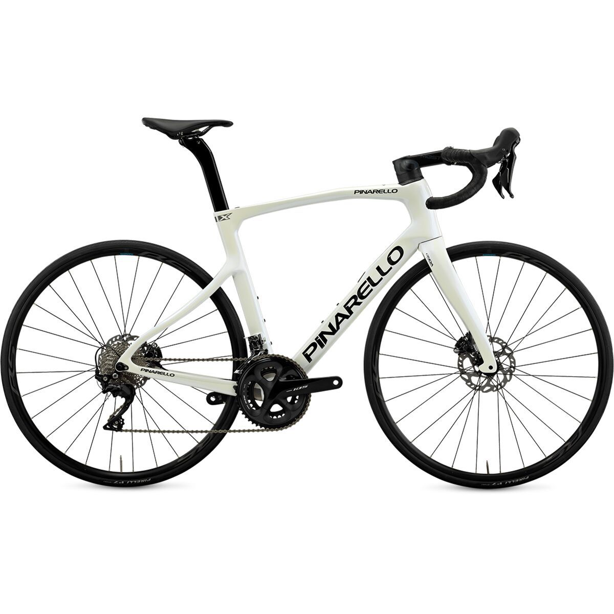 Pinarello X1 105 Road Bike Pearl White, 54.5cm