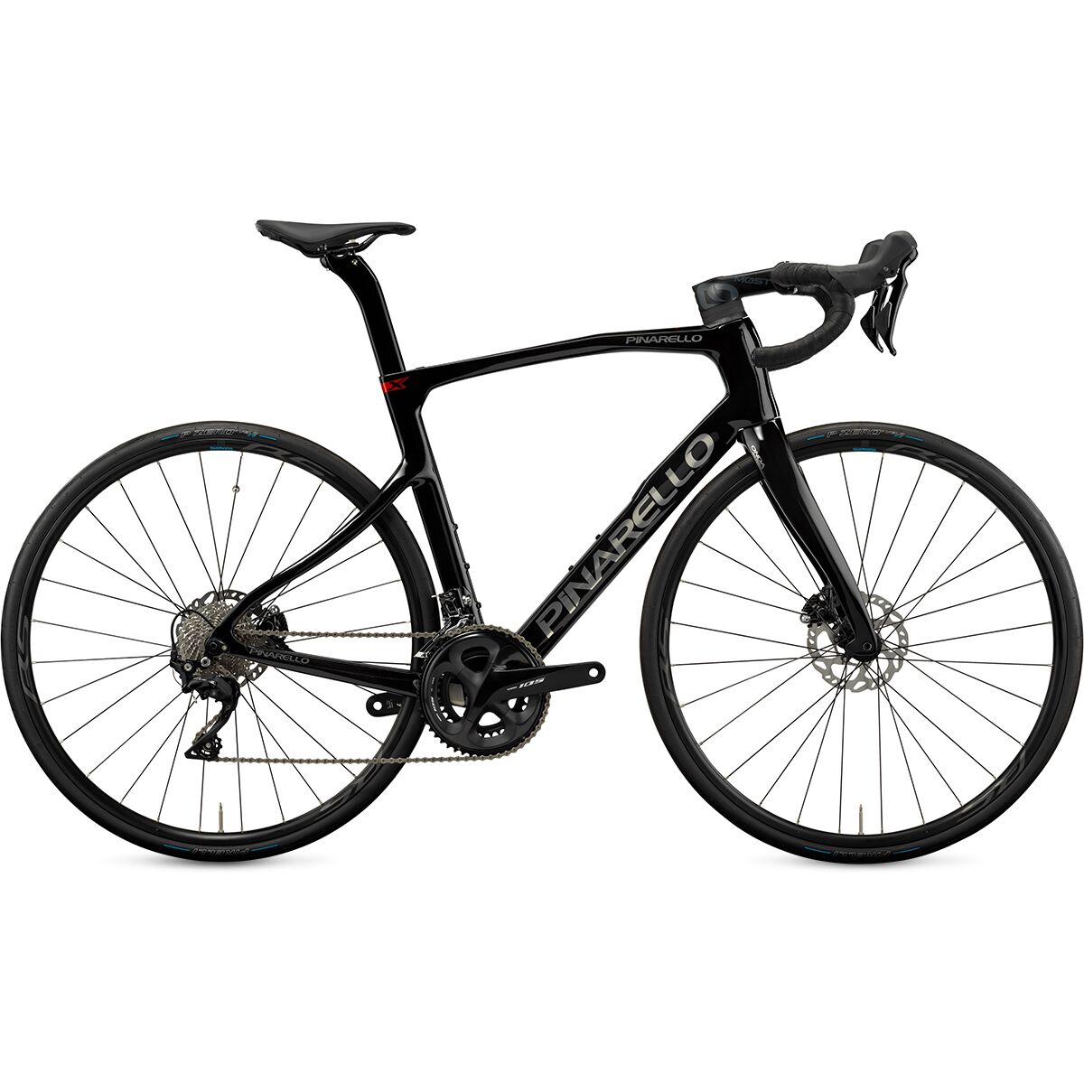 Pinarello X1 105 Road Bike Shiny Black, 43cm