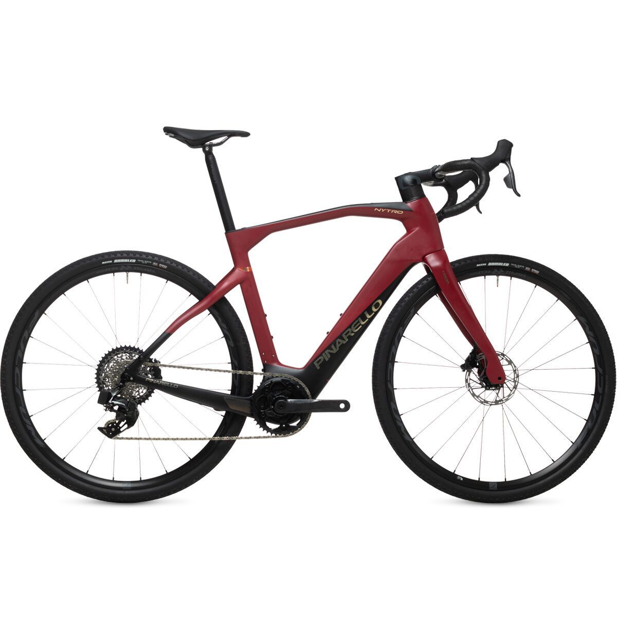 Pinarello Nytro E7 Force AXS Gravel E-Bike Italian Wine, 53