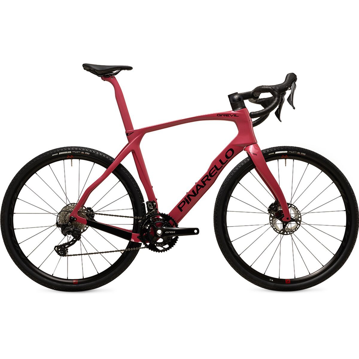 Pinarello Grevil F7 GRX 820 Gravel Bike Red Wine, 55