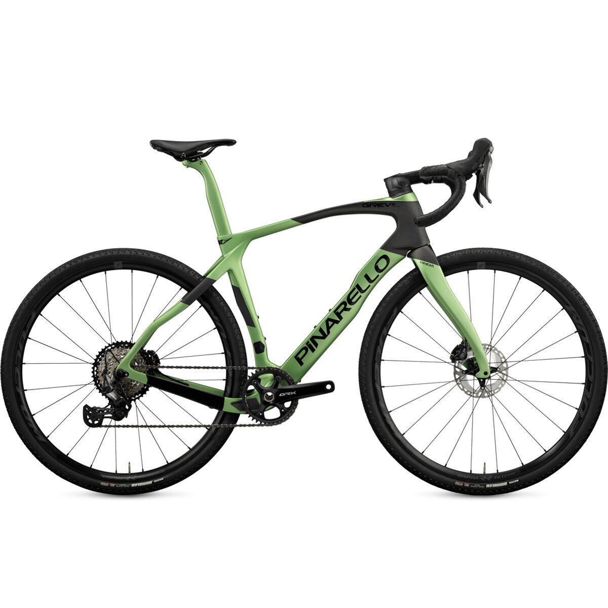Pinarello Grevil F7 GRX 820 Gravel Bike Stone Green, 60