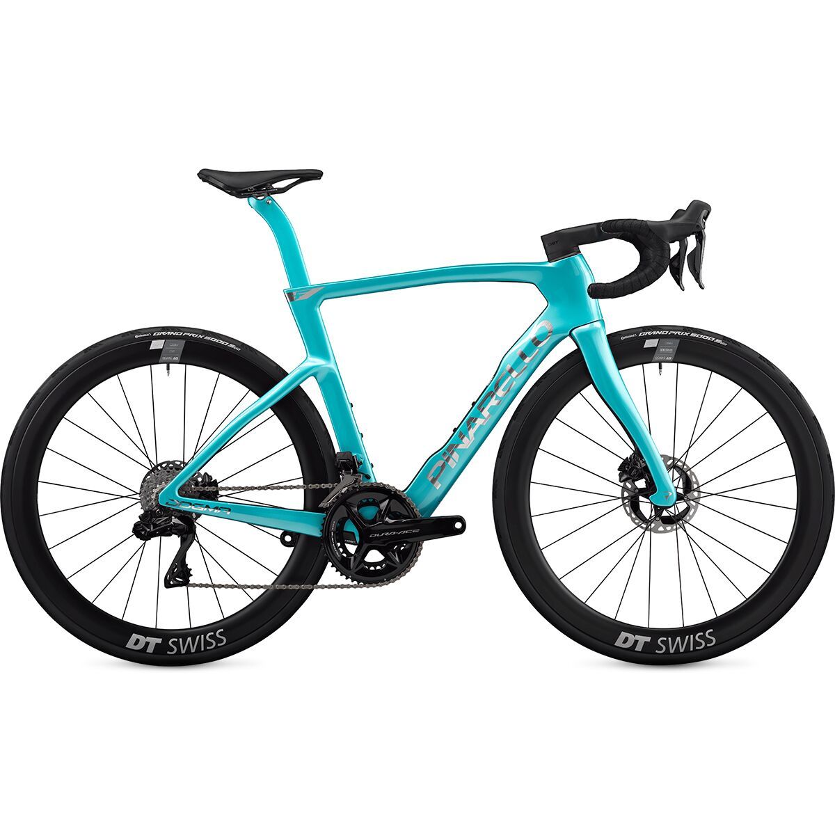 Pinarello Pinarello Dogma F Dura Ace Di2 PM Peak 4550 Carbon Wheel Road Bike Luxter Turquoise, 50