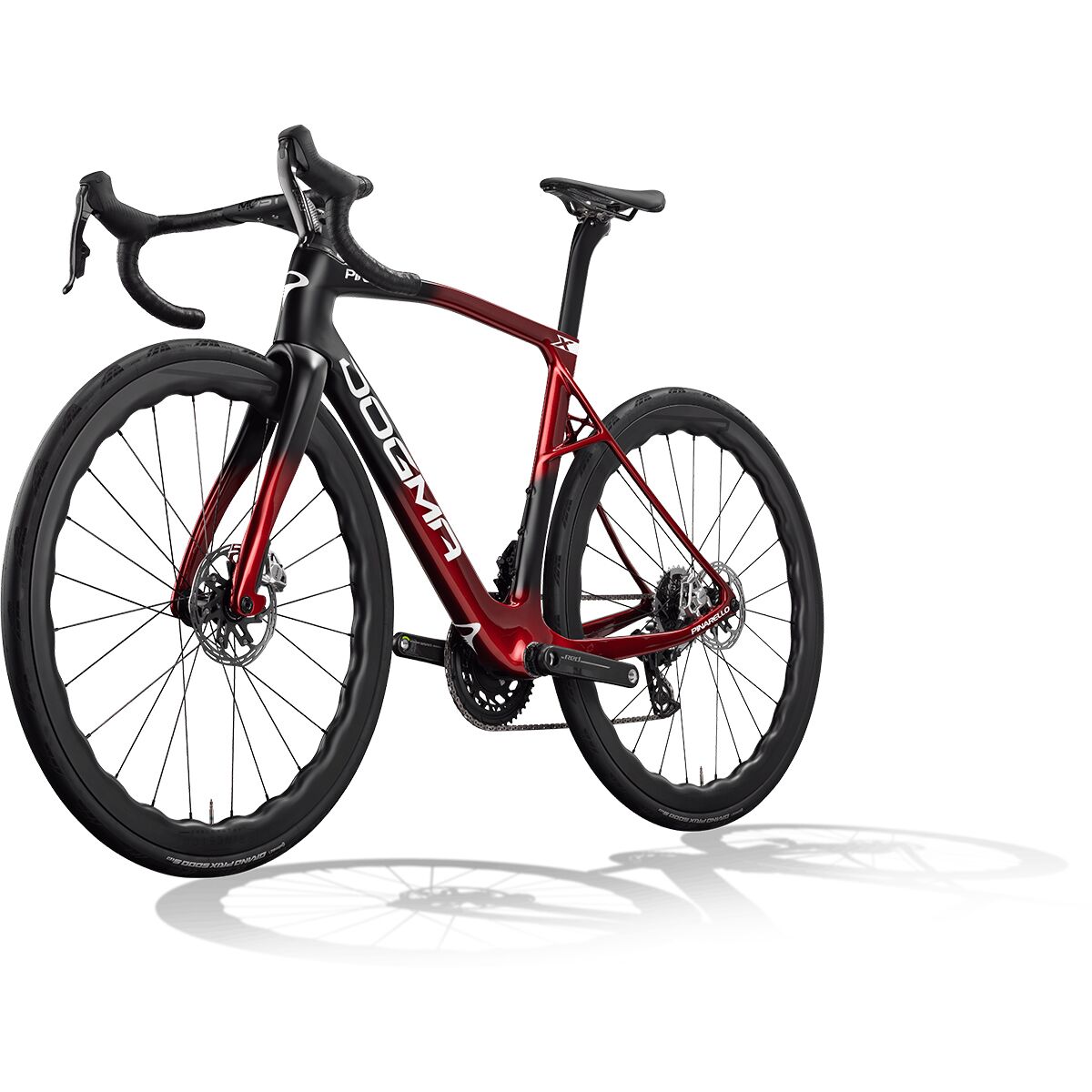 Pinarello Dogma X - Red AXS PM Grit 4540 Evolution Carbon Wheel