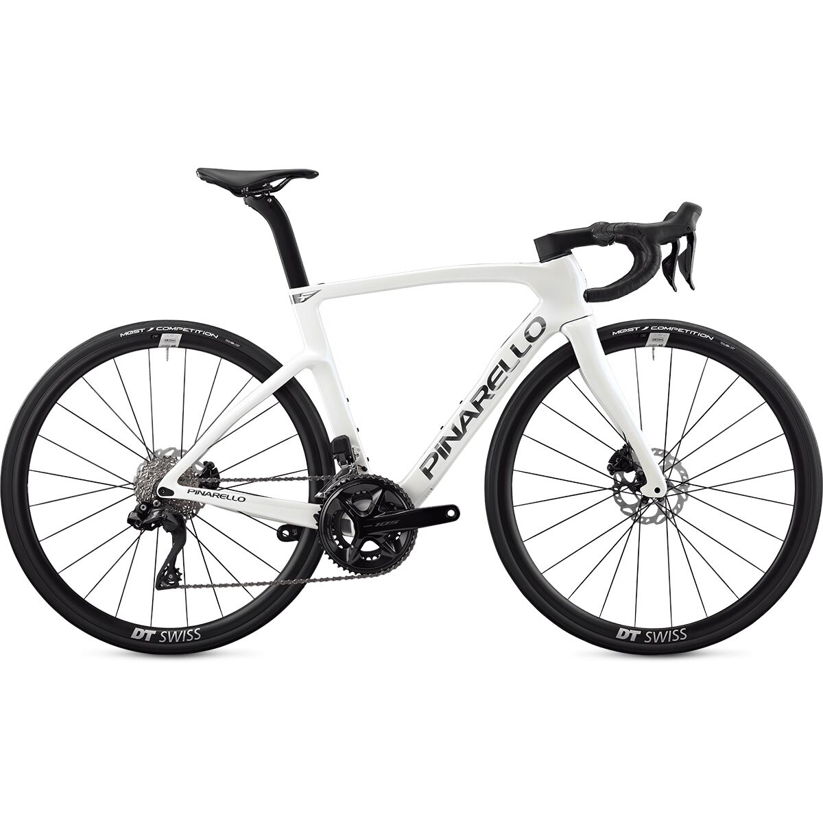 Pinarello Pinarello F3 105 Di2 Road Bike Alabaster White Shiny, 53 - $4750.00 at Competitive Cyclist
