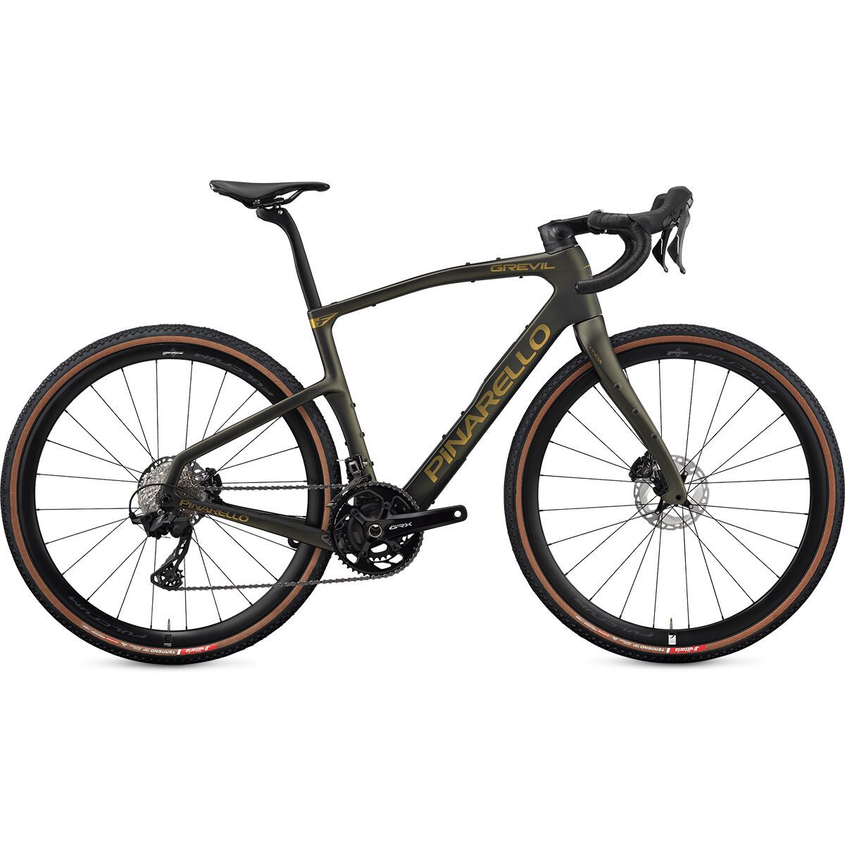 Pinarello Grevil F3 Apex XPLR AXS Gravel Bike Etna Black, 47