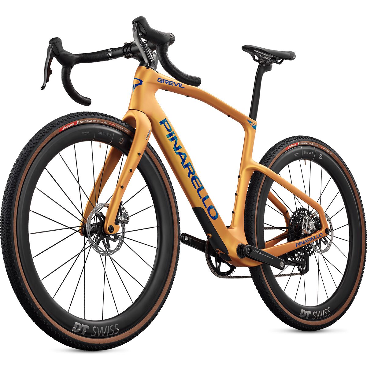 Pinarello Grevil F9 - Red XPLR AXS GRC 1400 Carbon Wheel Gravel