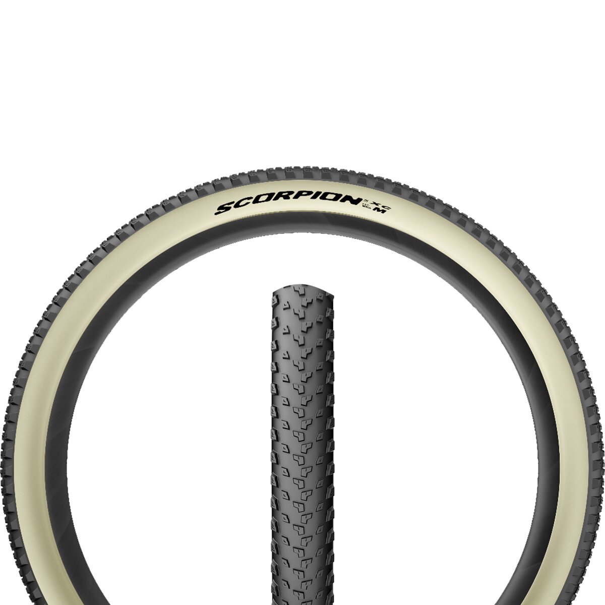 Pirelli Scorpion Race 29in XC M Tubeless Tire Retro, 29x2.4