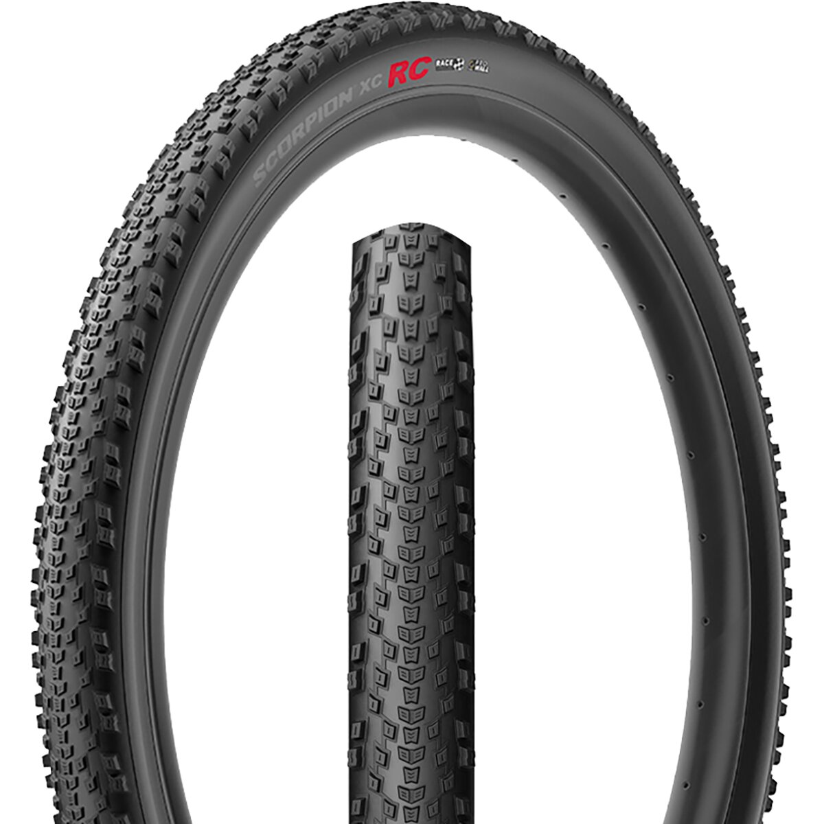 Pirelli Scorpion Race 29in XC RC Tubeless Tire Silver, 29x2.4