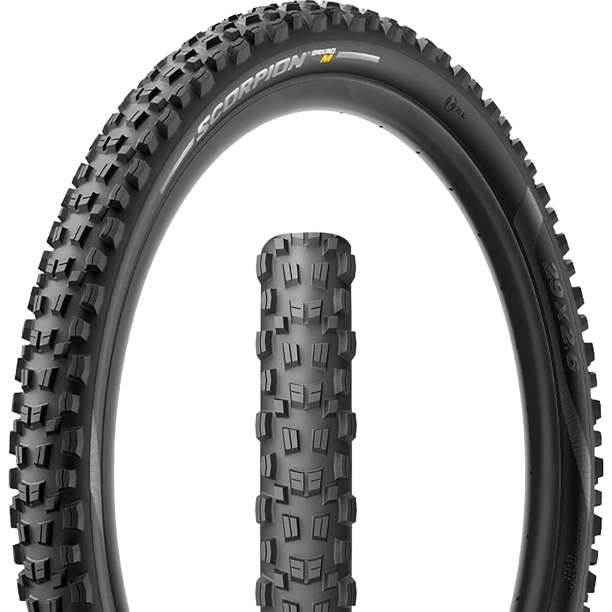 Pirelli Scorpion 29in Enduro M TLR Tire Black, HardWall, 29x2.6