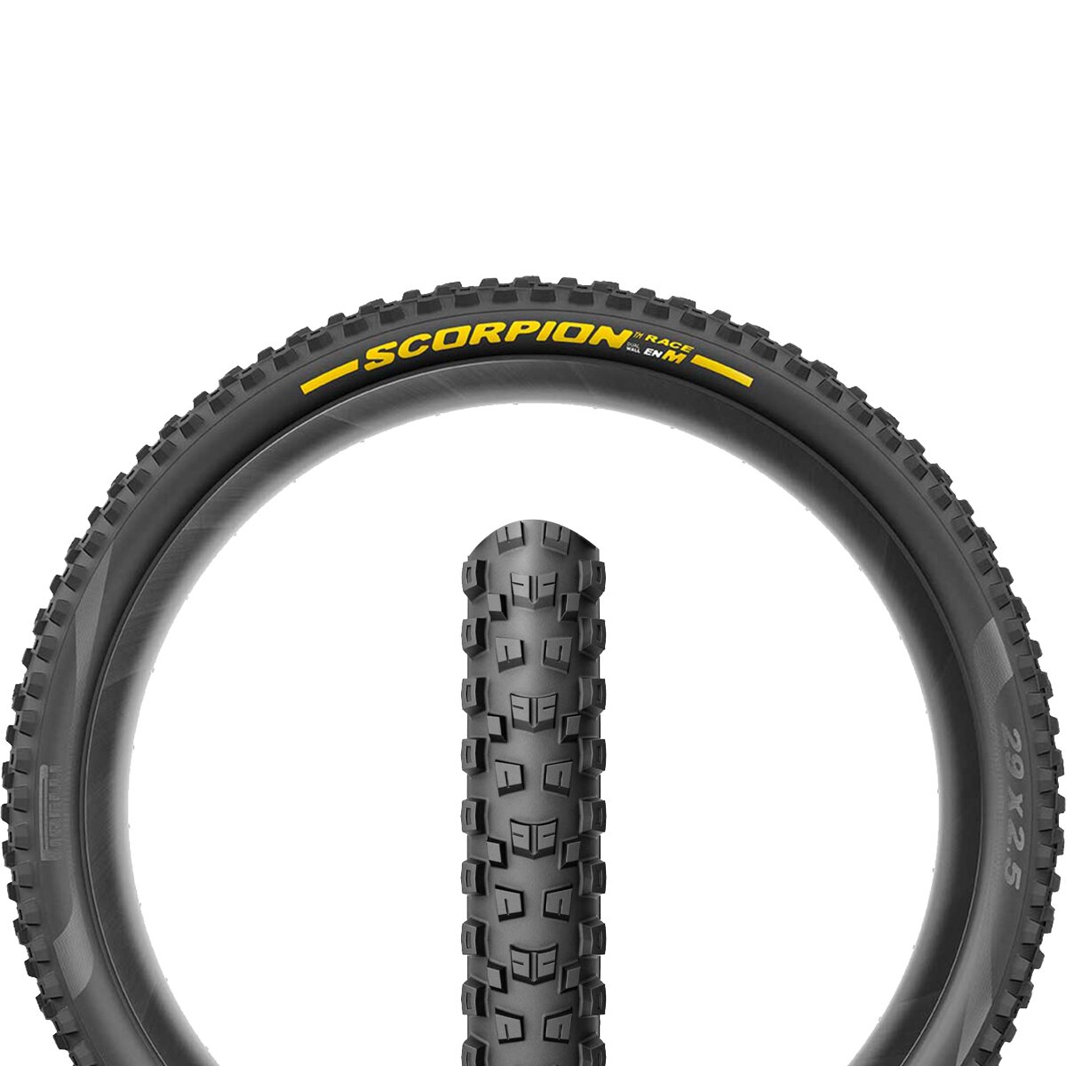 Pirelli Pirelli Scorpion Race 29in Enduro M Tubeless Tire Yellow Label, 29x2.5