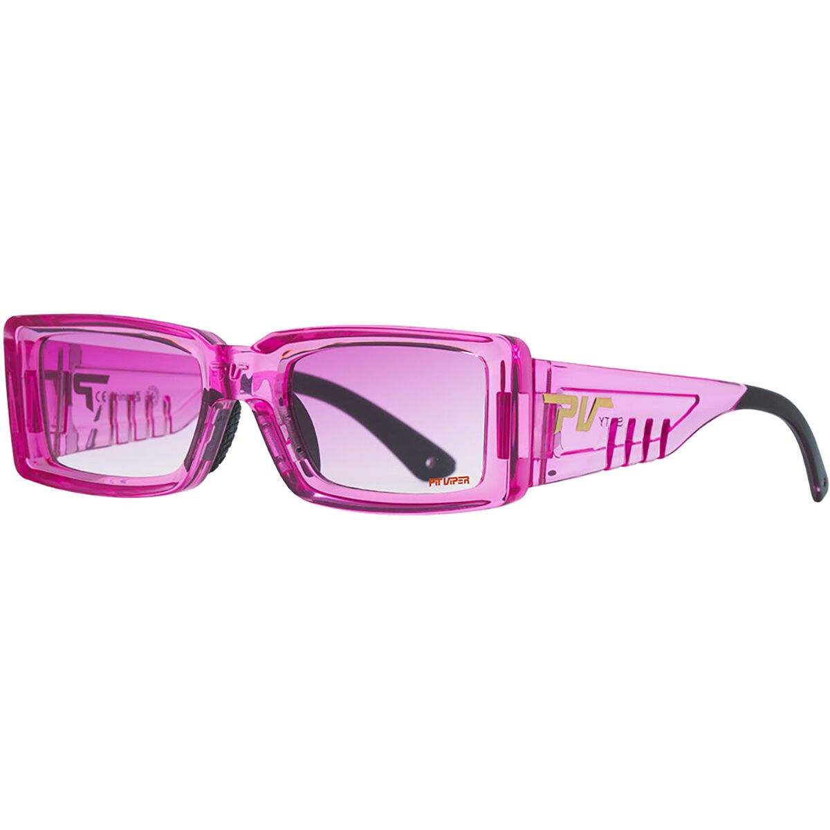 Pit Viper The Low Bones Sunglasses Himalayan Pink Fade, One Size