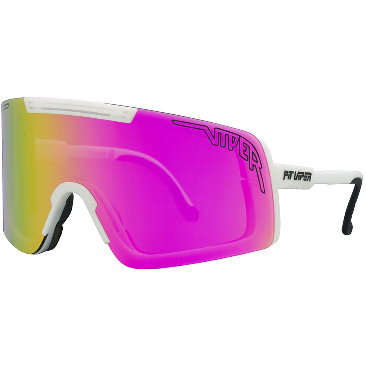 Pit Viper The Synthesizer Sunglasses Miami Nights Pink, One Size