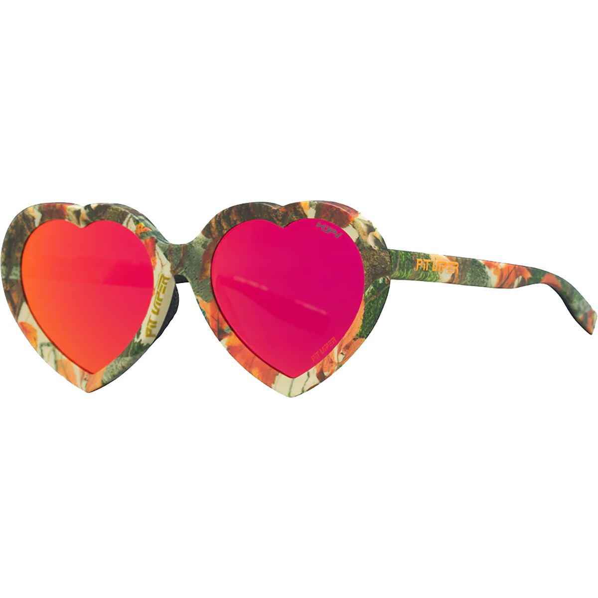 Pit Viper Pit Viper The Admirer HDPV Polarized Sunglasses The Actualbush/HDPV Polarized Red, One Size