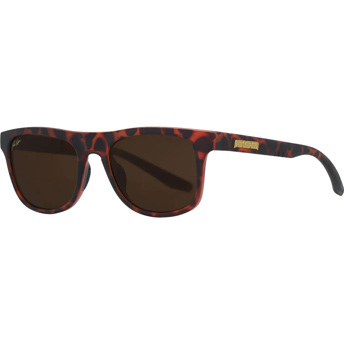Pit Viper The Highball HDPV Polarized Sunglasses Desert Tortoise HDPV Polarized Brown, One Size