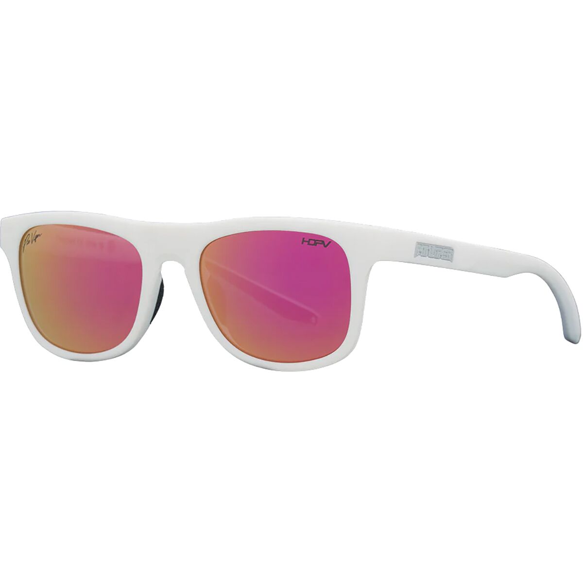 Pit Viper The Highball HDPV Polarized Sunglasses Miami Nights HDPV Polarized Pink, One Size