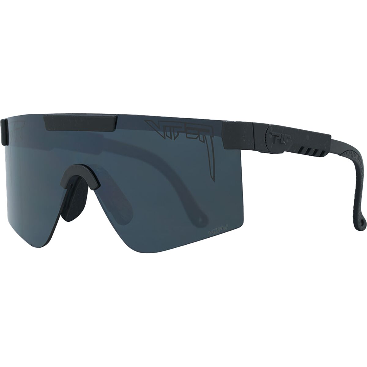Pit Viper The Original HDPV Polarized Sunglasses Blacking Out HDPV Polarized Mirror, Wide