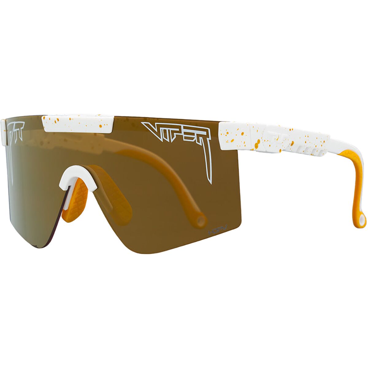 Pit Viper The Original HDPV Polarized Sunglasses J-Lo HDPV Polarized Gold, Wide