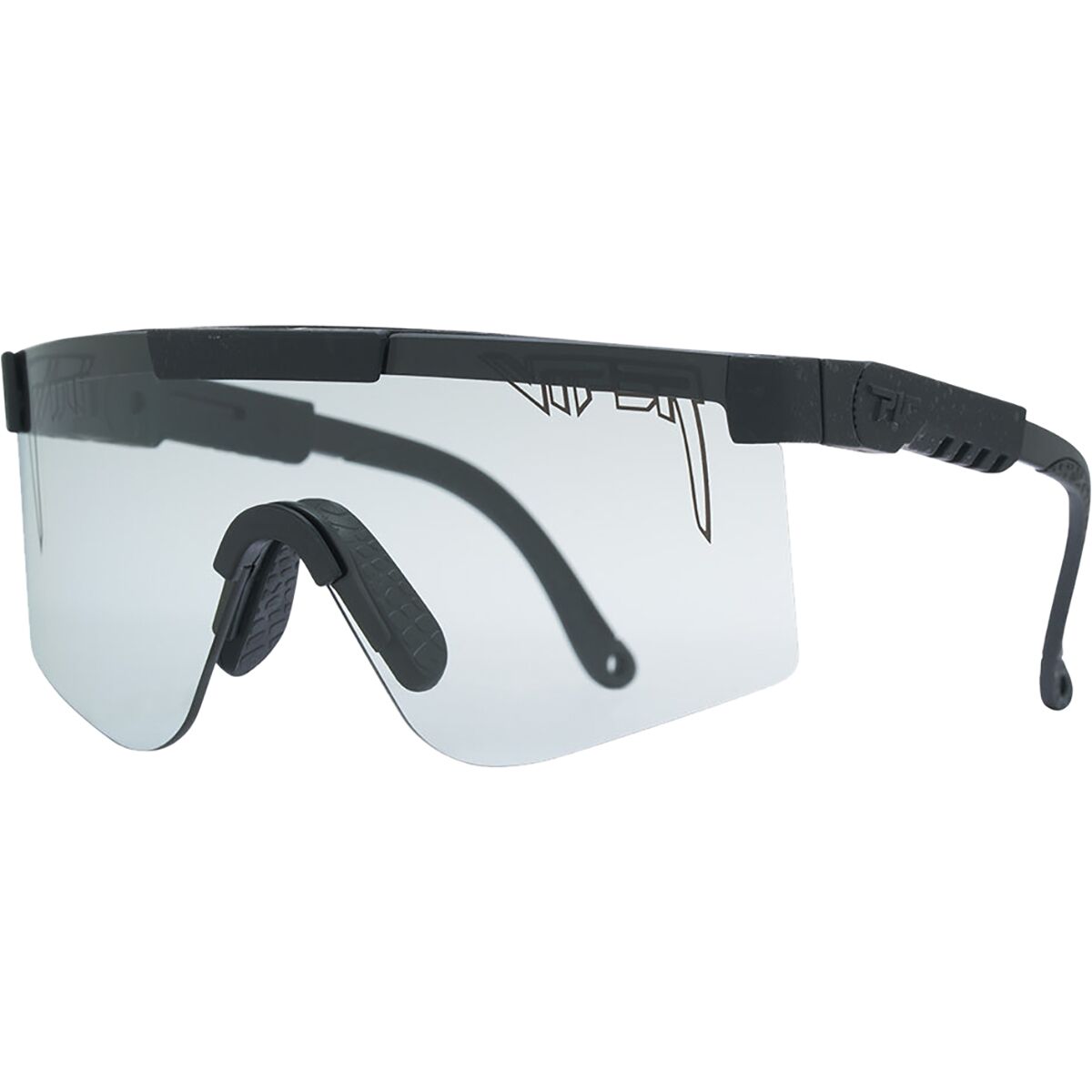 Pit Viper Pit Viper The Original Photochromic Sunglasses Blacking Out Photochromic Smoke, Wide - $149.95 at Competitive Cyclist
