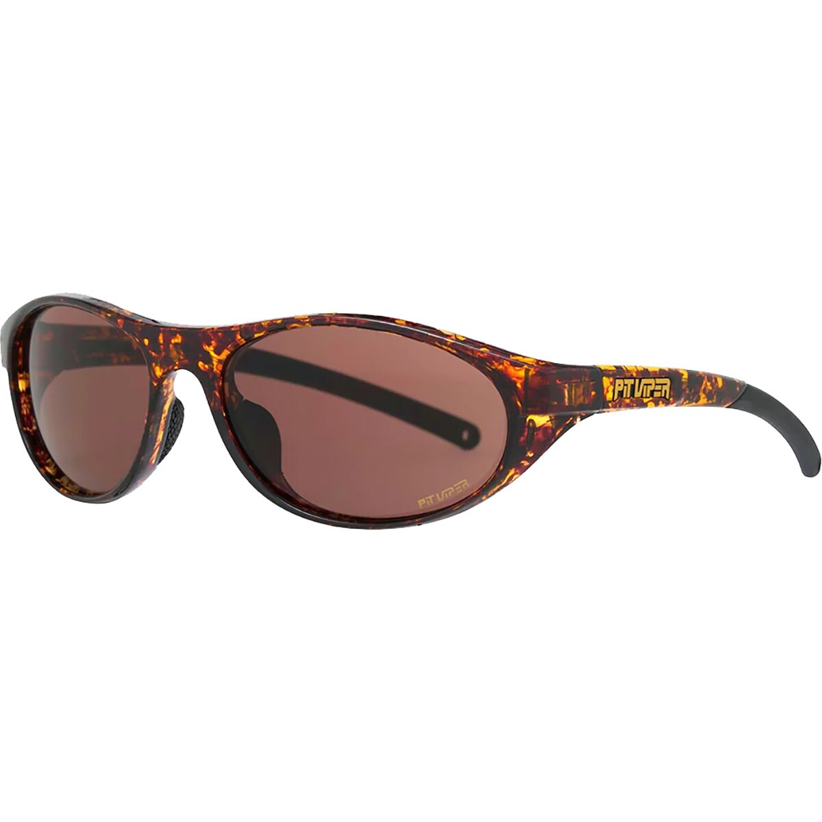 Pit Viper The Hawksbill Altimeter Sunglasses Brown, One Size