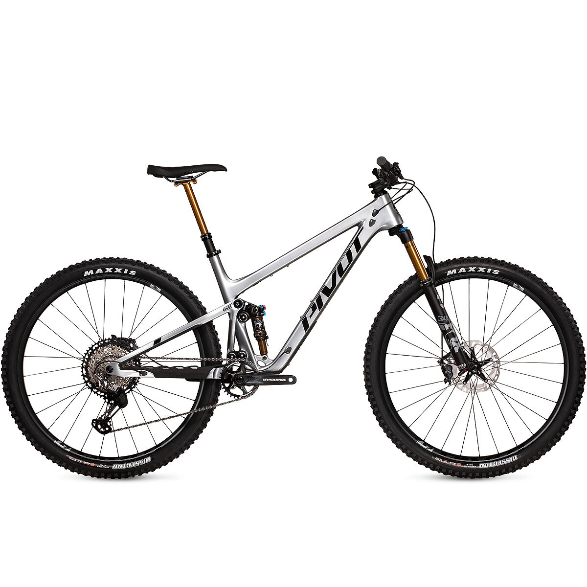 Pivot Trail 429 Pro XT/XTR Carbon Wheel Mountain Bike Metallic Silver, M
