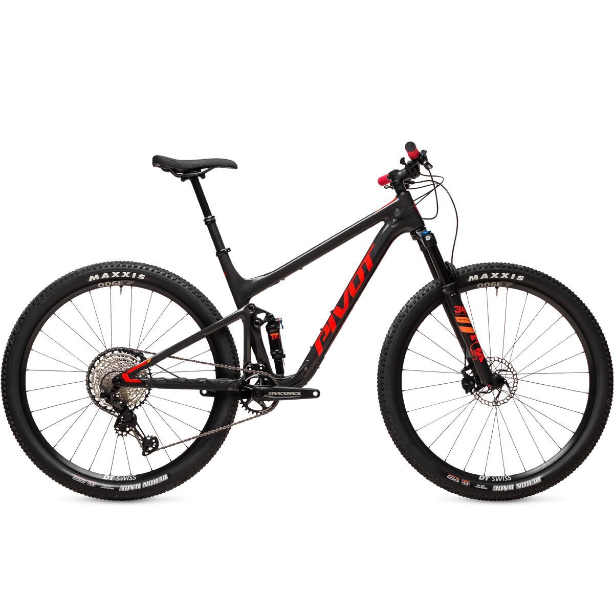 Pivot Mach 4 SL Ride XT/SLX Mountain Bike Black Sunshine, XL