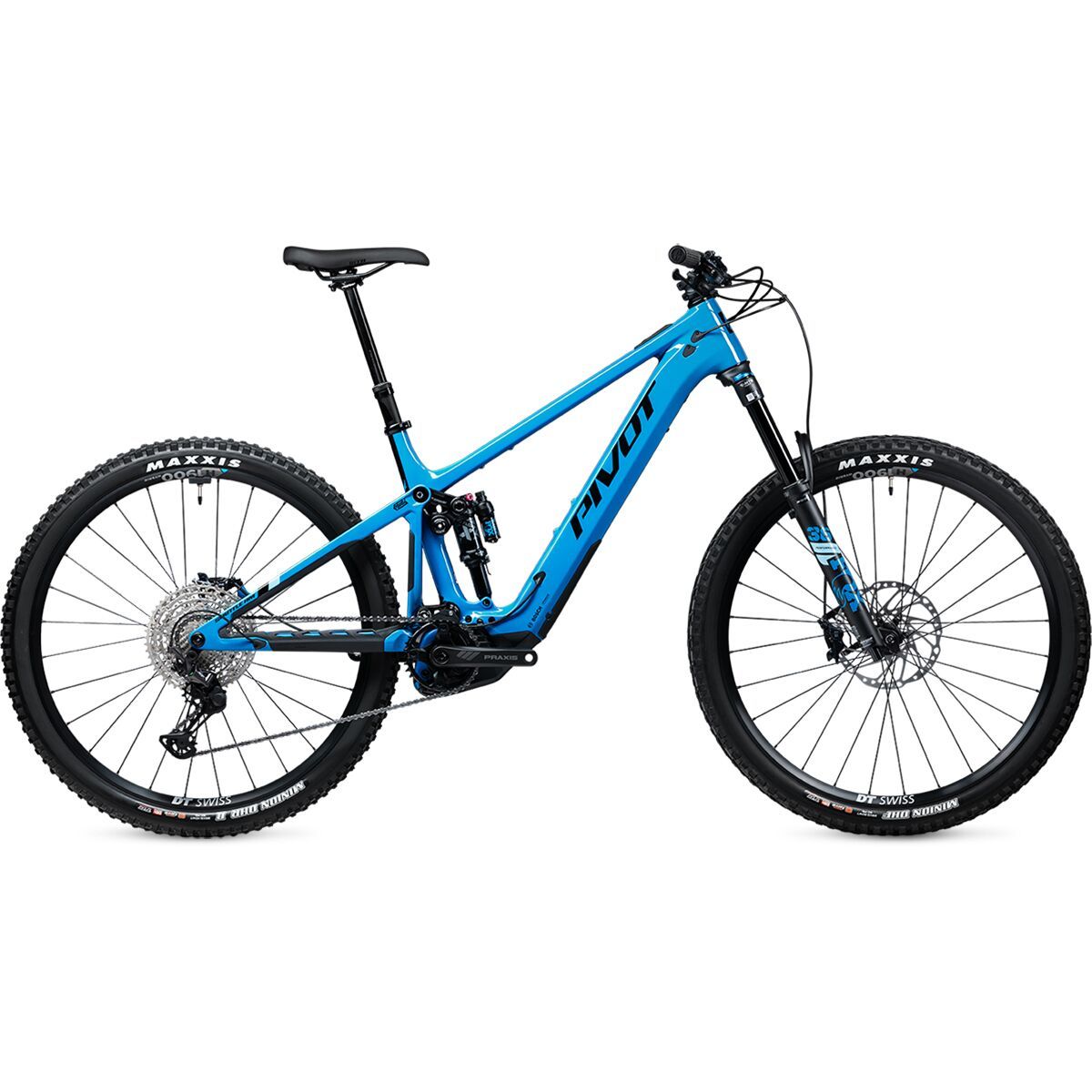 Pivot Shuttle AM Ride SLX/XT E-Bike Blue Neptune, M