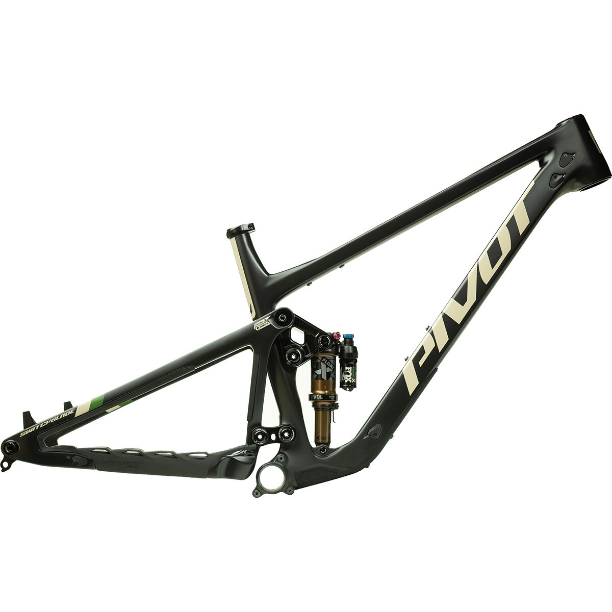 Pivot Pivot Switchblade V6 Carbon Frame Stealth Mojave, XL