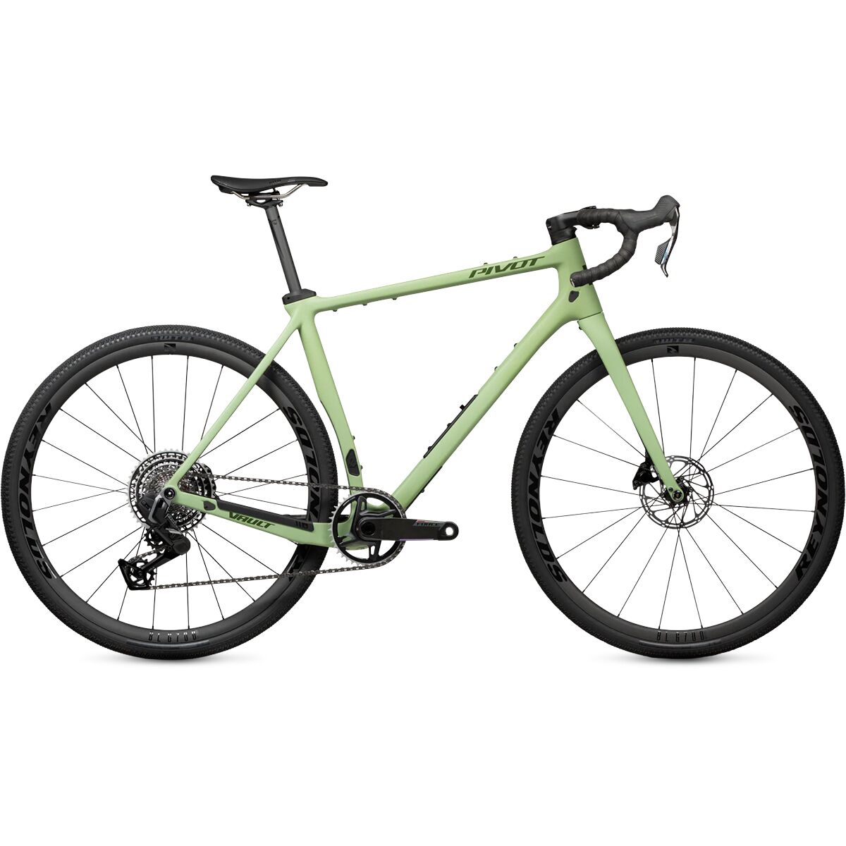 Pivot Vault V6 Force XPLR Carbon Wheel Gravel Bike Mossy Forest, M
