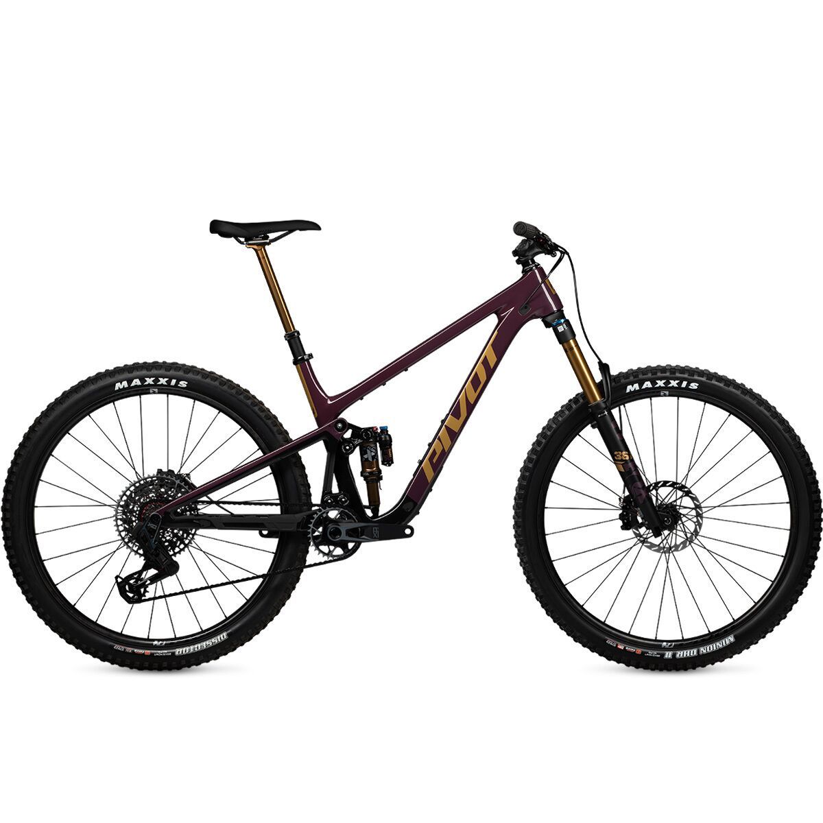 Pivot Pivot Trailcat LT Pro X0 Transmission Carbon Wheel Mountain Bike Dr. Purple, M