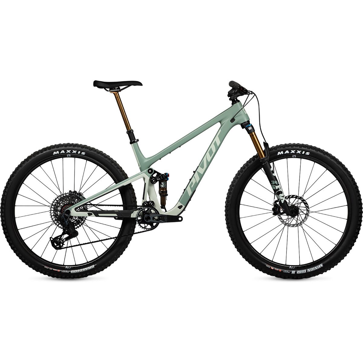 Pivot Trailcat SL Pro X0 Transmission Carbon Wheel Mountain Bike Green Meadow Mist, M