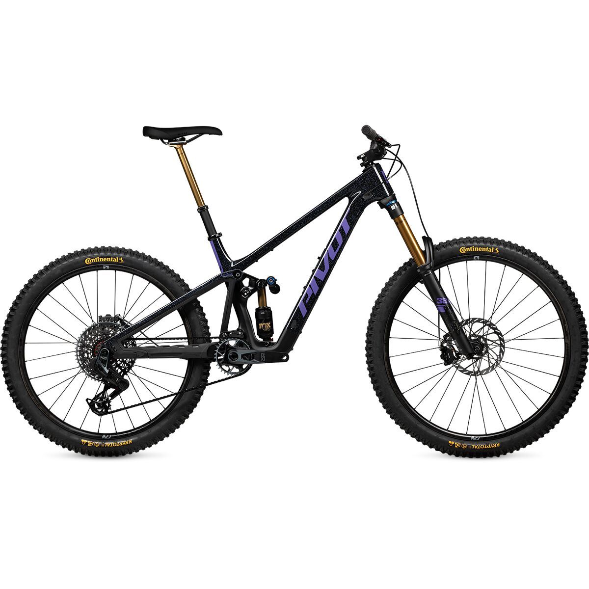 Pivot Pivot Firebird Pro X0 T-Type MX SE Carbon Wheel Mountain Bike Purple Galaxy, M