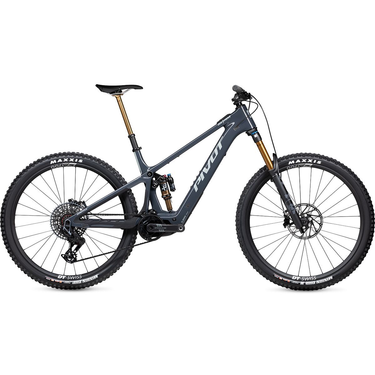 Pivot Shuttle SL AM Pro X0 T-Type E-Bike Grey Gloss, L