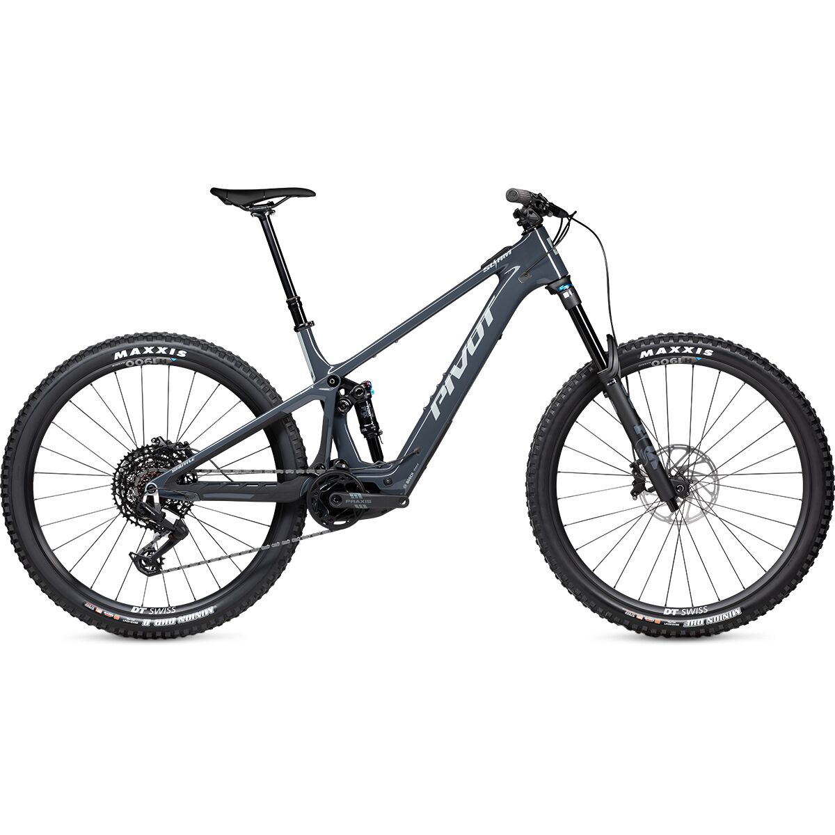 Pivot Shuttle SL AM Ride Eagle 70/90 E-Bike Grey Gloss, XS