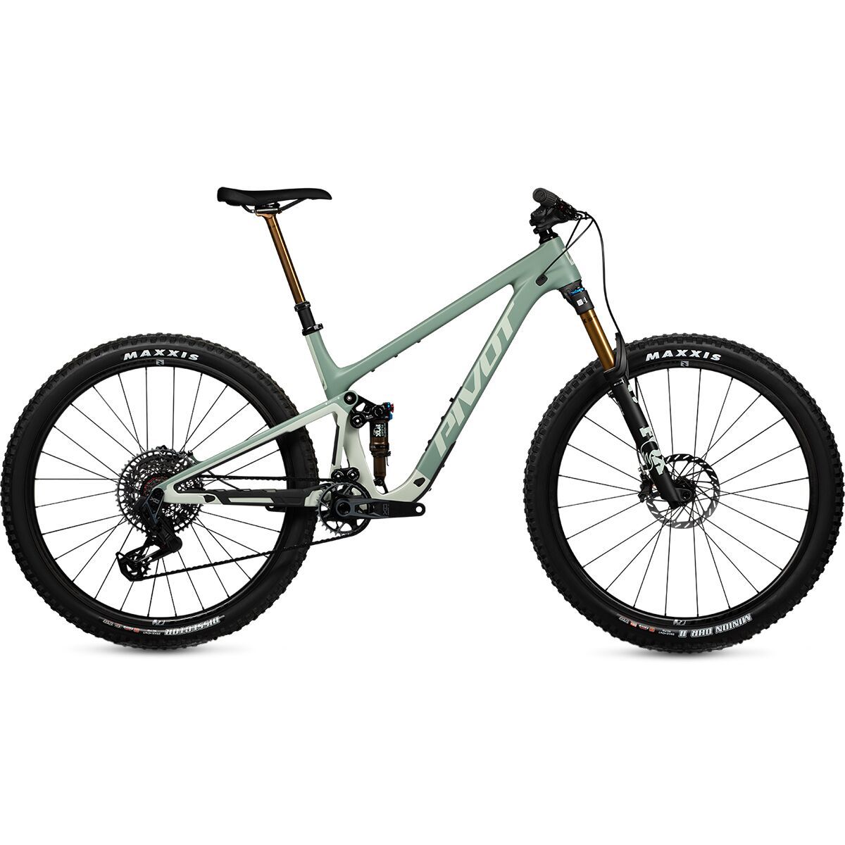 Pivot Trailcat SL Pro XT Di2 Mountain Bike Green Meadow Mist, MD