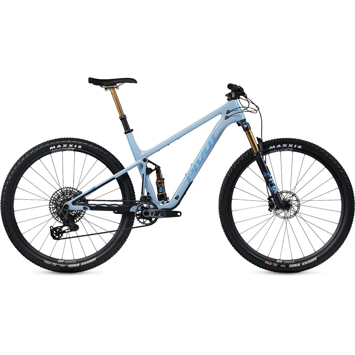 Pivot Pivot Mach 4 SL Pro X0 Transmission Neo Mountain Bike Ice Blue, L