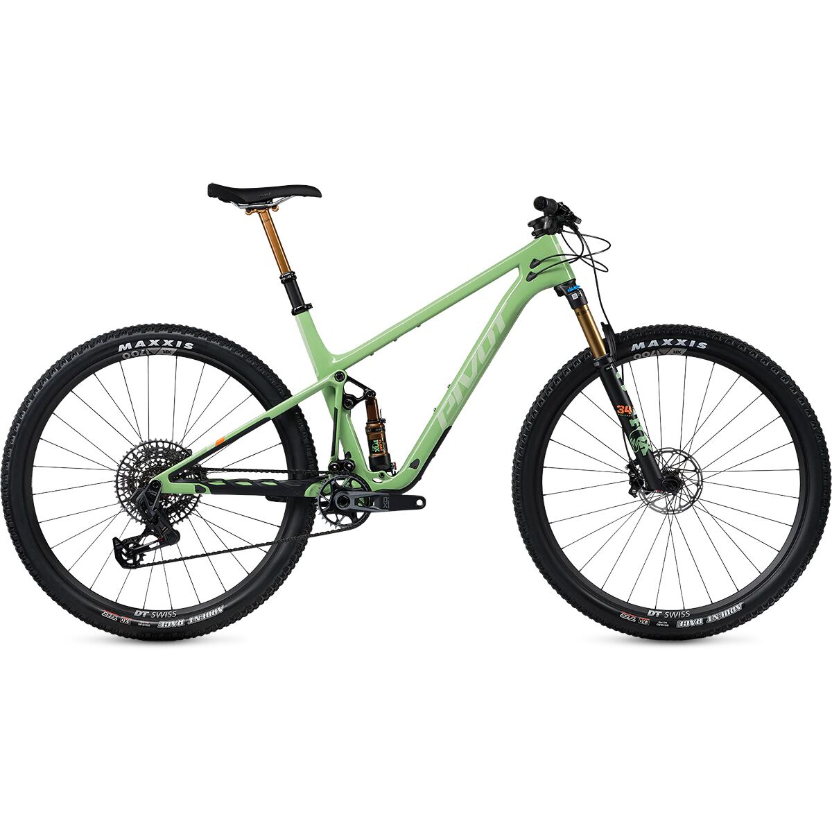 Pivot Pivot Mach 4 SL Pro X0 Transmission Neo Mountain Bike Sea Foam Green, M
