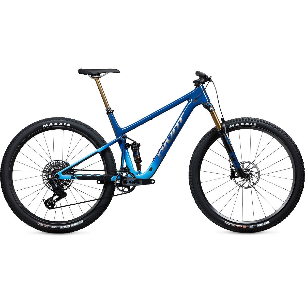 Pivot Mach 4 SL V4 Pro X0 T-Type Mountain Bike Blue Stellar Fade, M