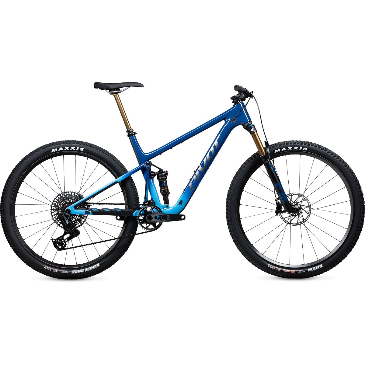Pivot Mach 4 SL V4 Pro X0 T-Type Mountain Bike Blue Stellar Fade, L