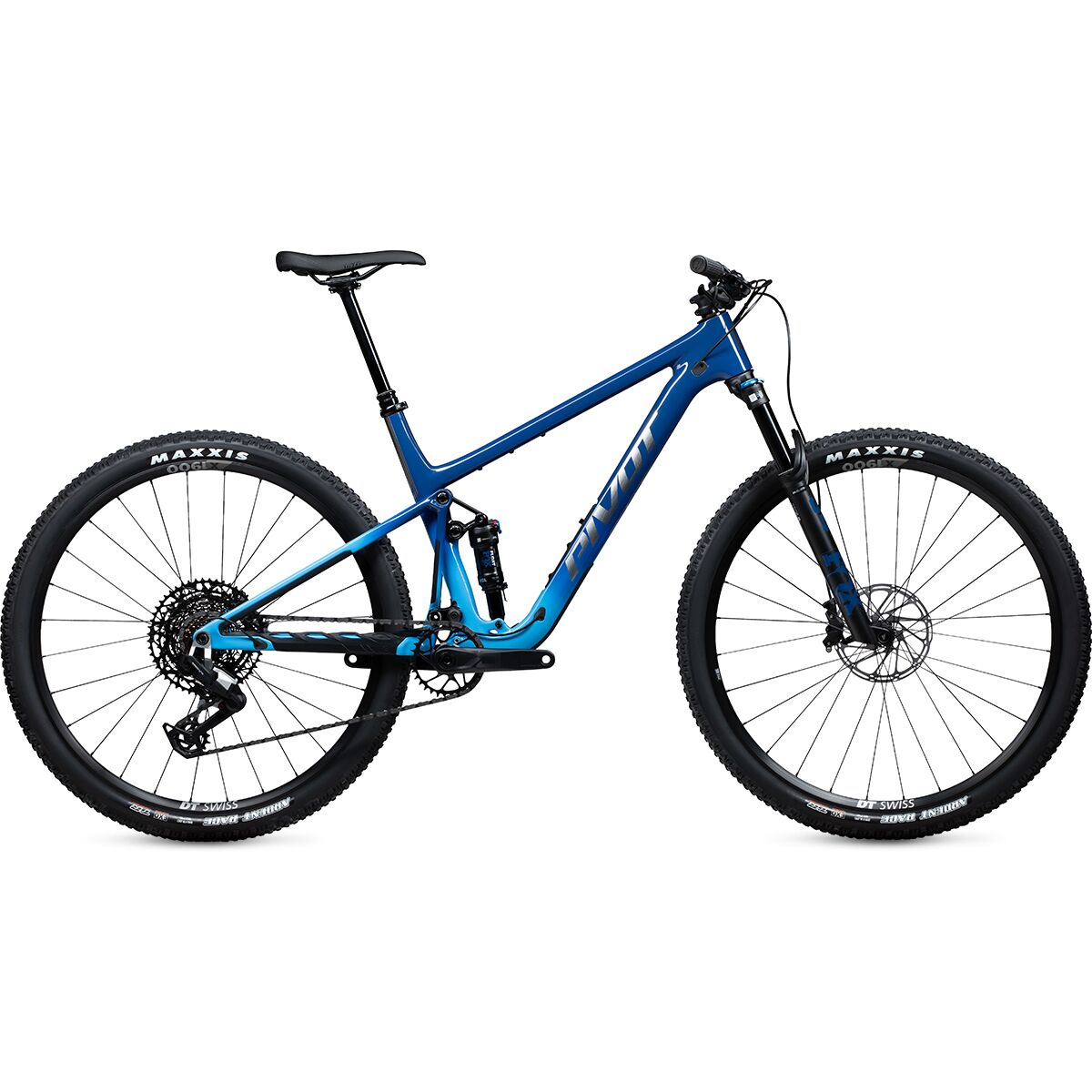 Pivot Mach 4 SL V4 Ride Eagle 70/90 Mountain Bike Blue Stellar Fade, S