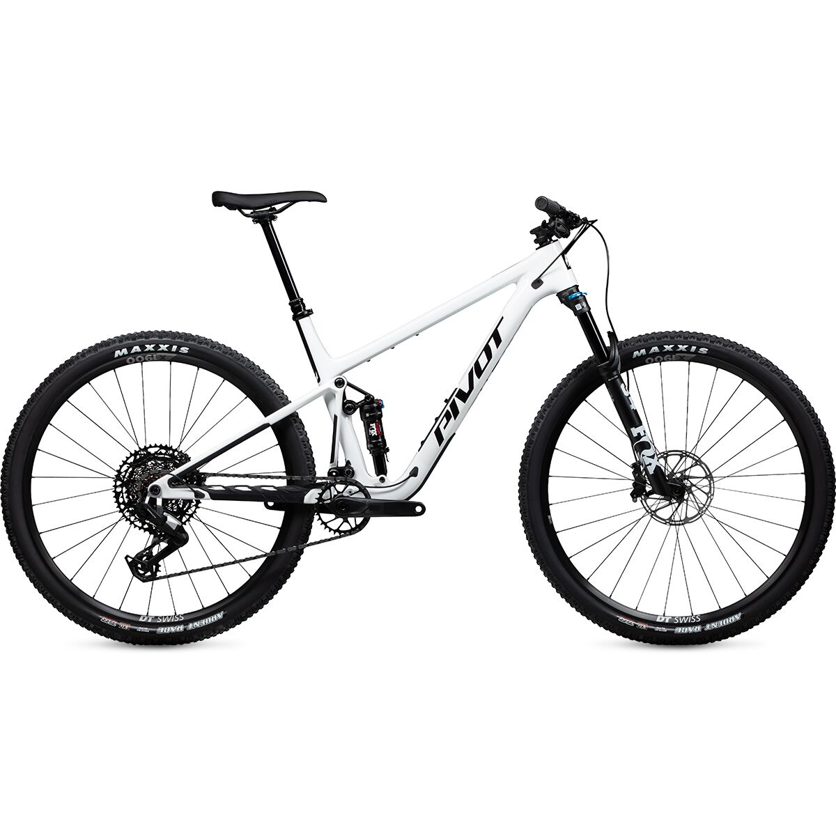 Pivot Mach 4 SL V4 Ride Eagle 70/90 Mountain Bike White Avalanche, L