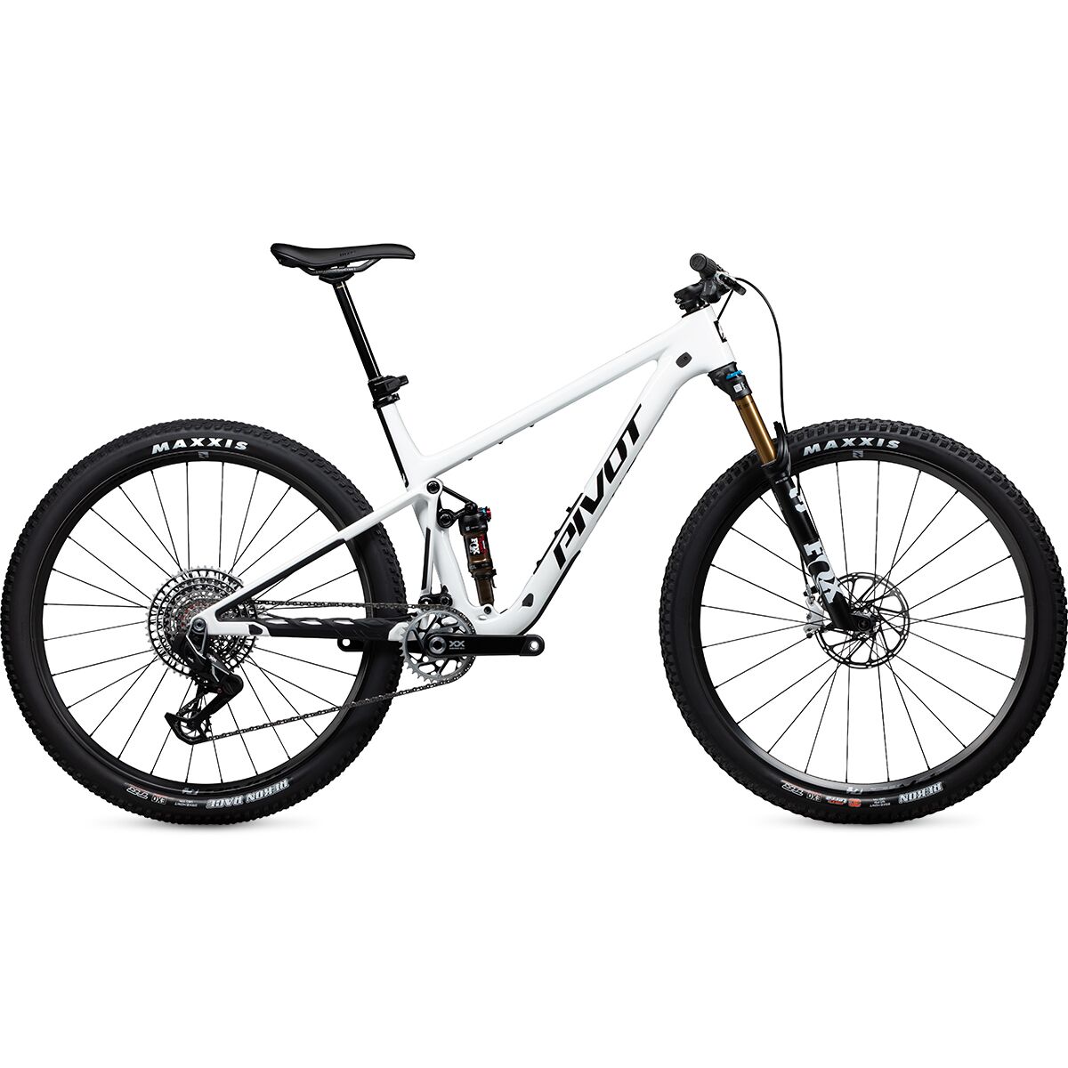 Pivot Mach 4 SL V4 Team XX T-Type Carbon Wheel Mountain Bike White Avalanche, M