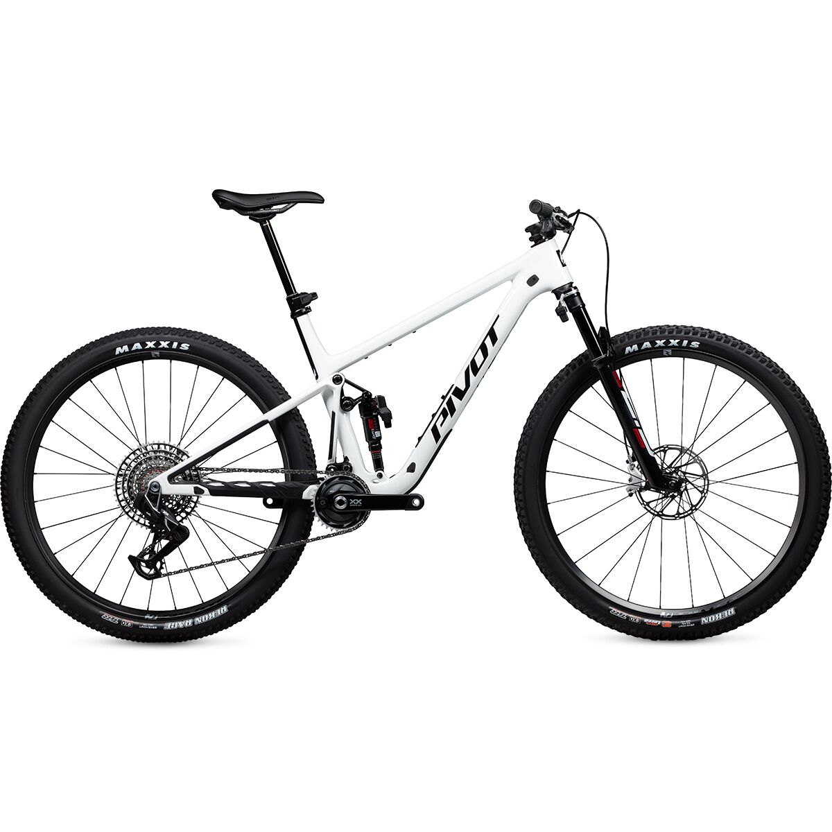 Pivot Mach 4 SL V4 Team XX T-Type FA Carbon Wheel Mountain Bike White Avalanche, L