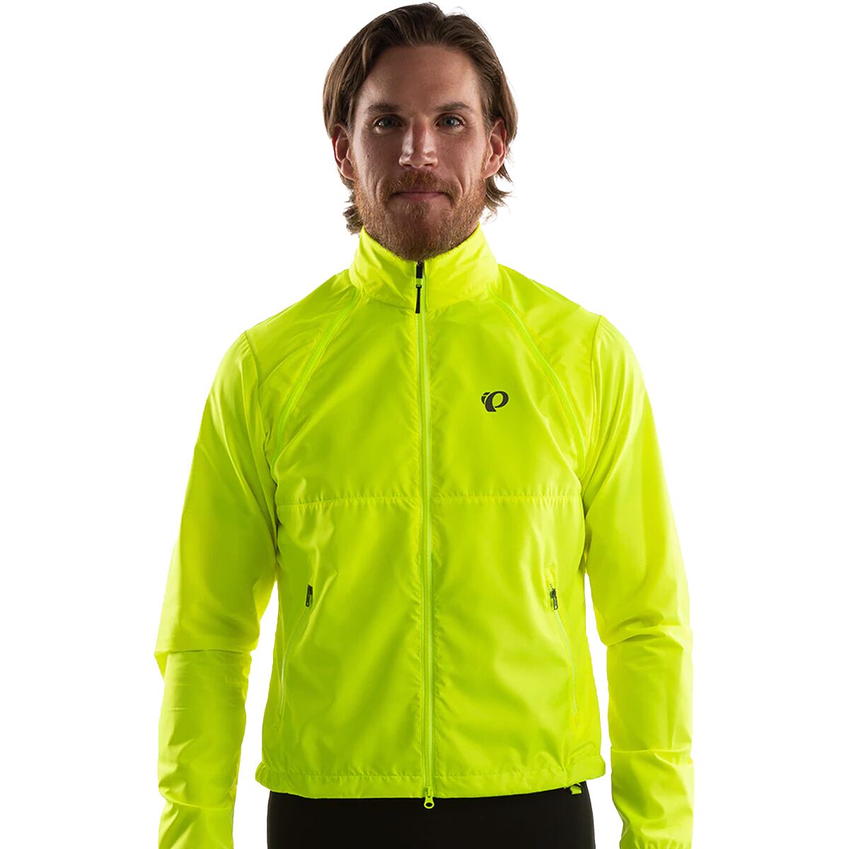PEARL iZUMi PEARL iZUMi Quest Barrier Convertible Jacket - Men's Screaming Yellow, XL