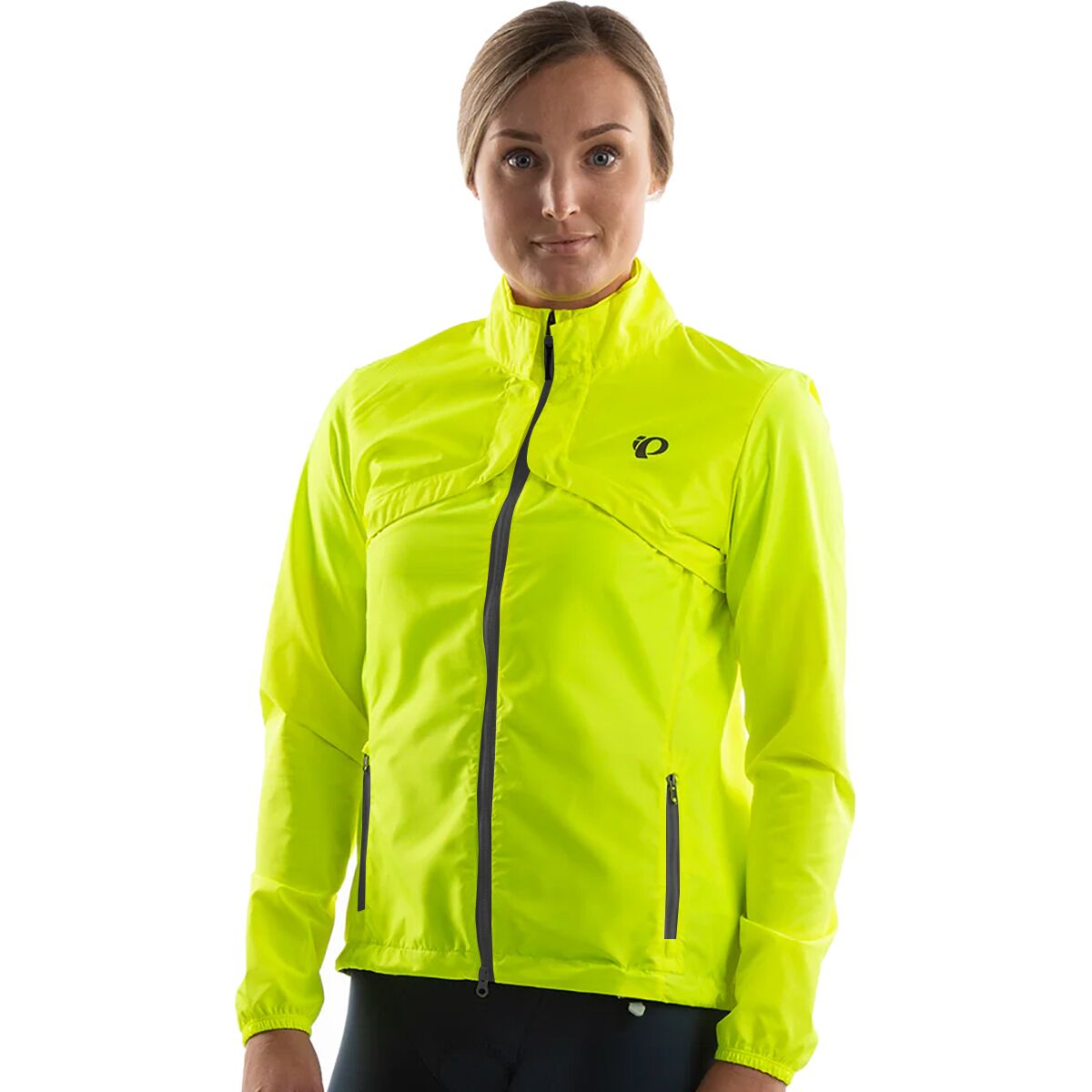 PEARL iZUMi PEARL iZUMi Quest Barrier Convertible Jacket - Women's Screaming Yellow/Turbulence, S